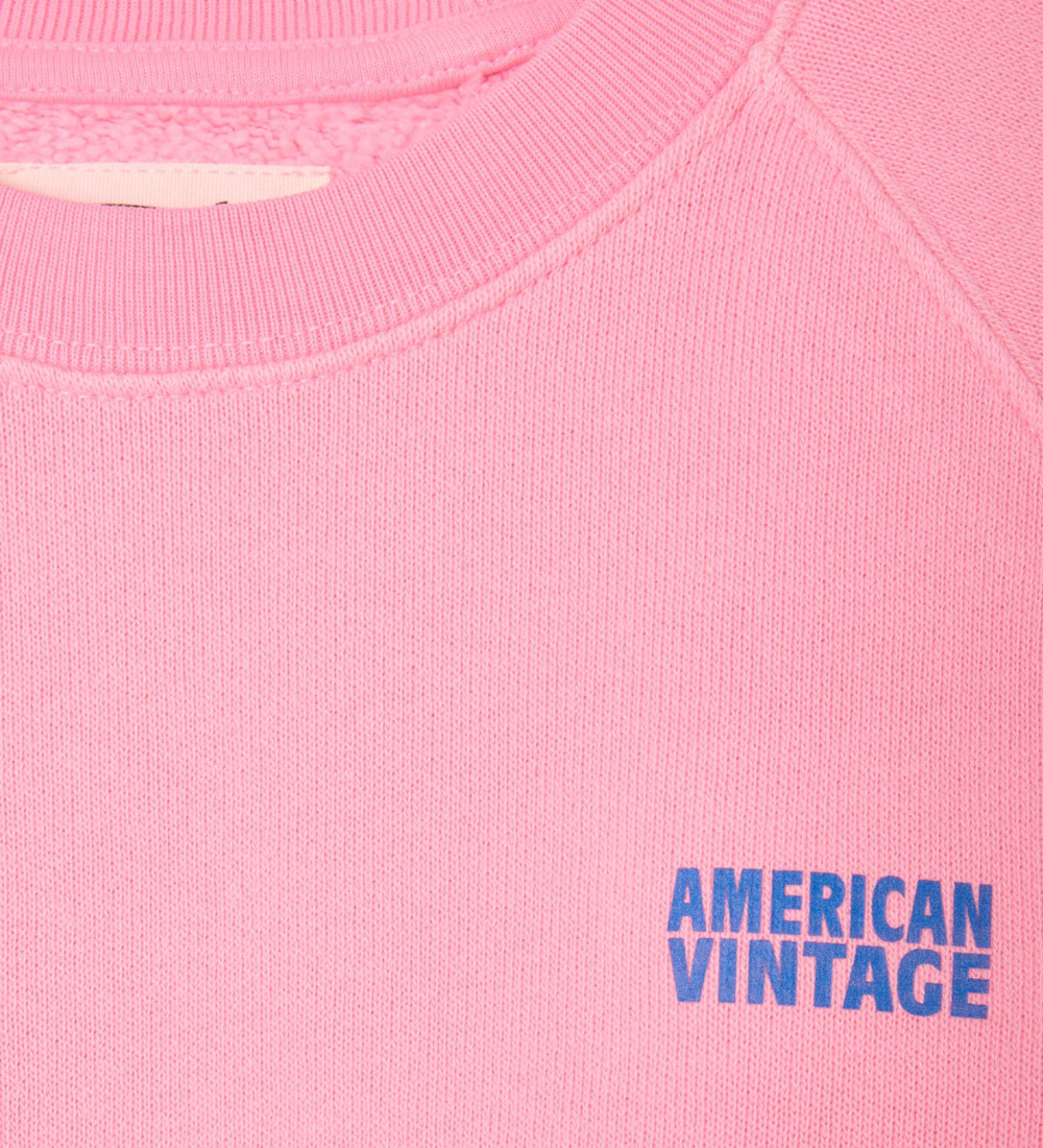 American Vintage Sweatshirt - Izubird - Vintage Cotton Candy