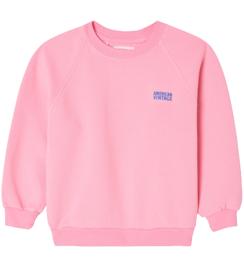 American Vintage Sweatshirt - Izubird - Vintage Cotton Candy