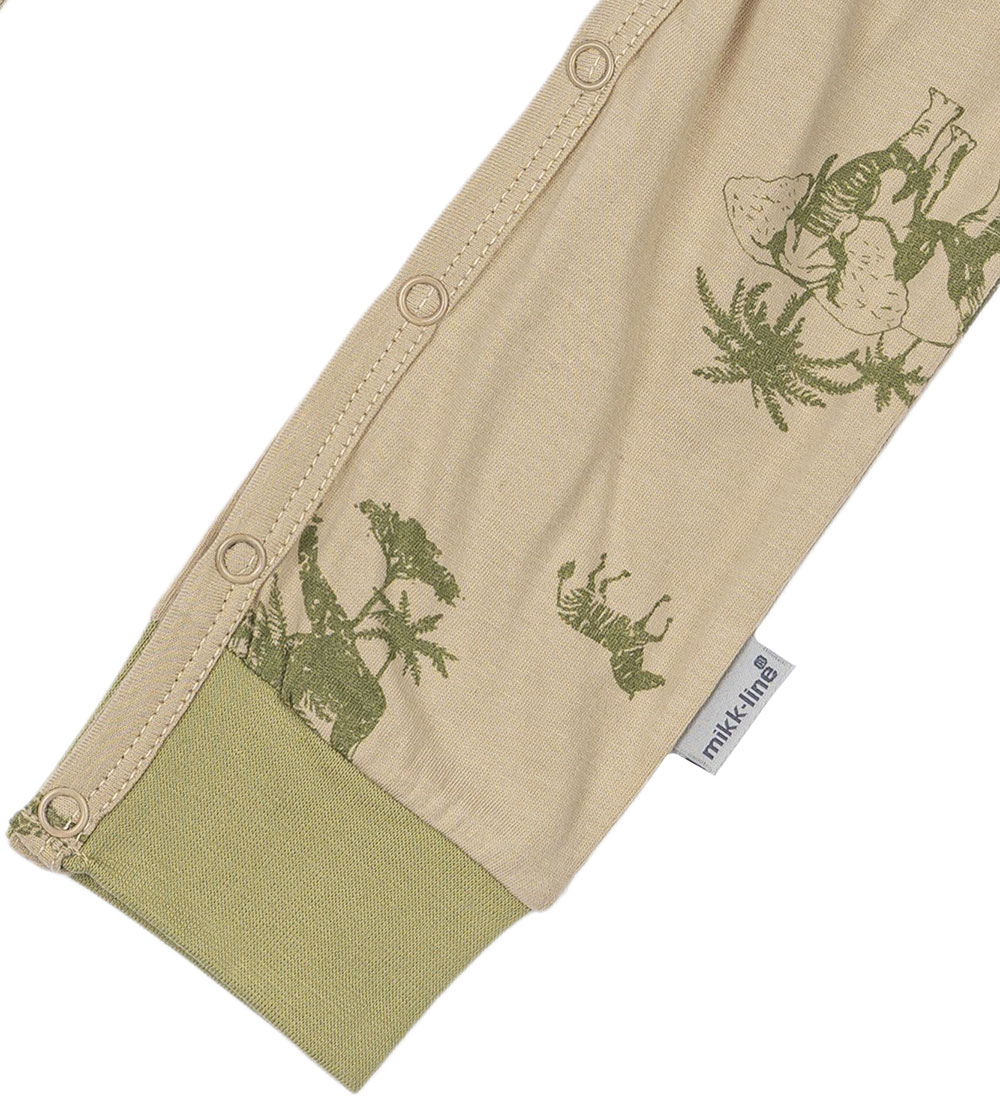 Mikk-Line Heldragt - 2-Pak - Gray green