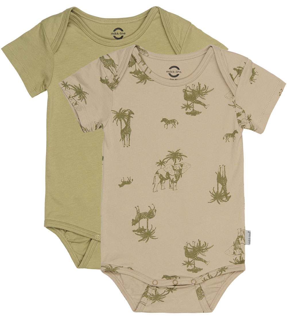 Mikk-Line Body k/æ - 2 Pak - Gray green