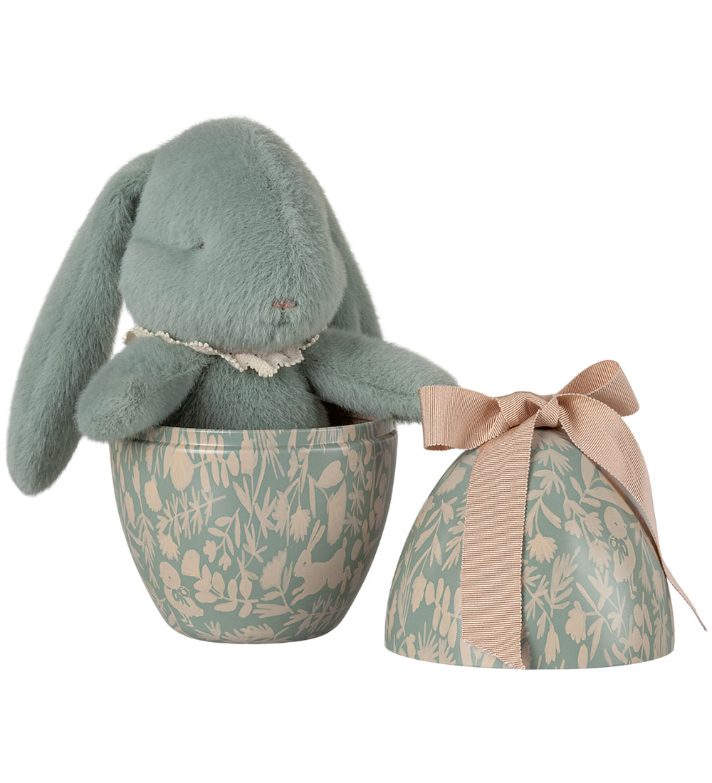 Maileg Påskeæg m. Kaninbamse - Mint