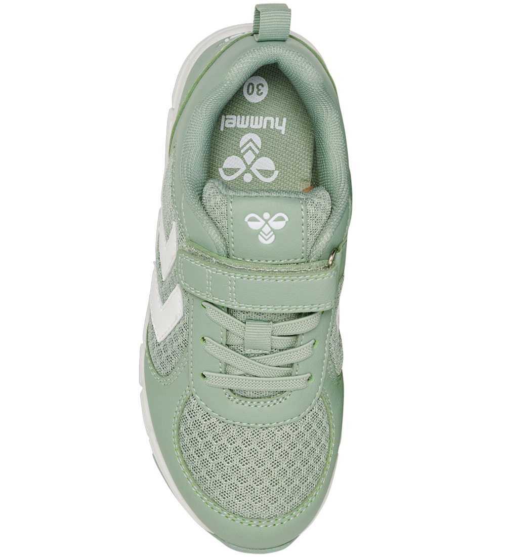Hummel Sko - SPEED JR - Iceberg Green