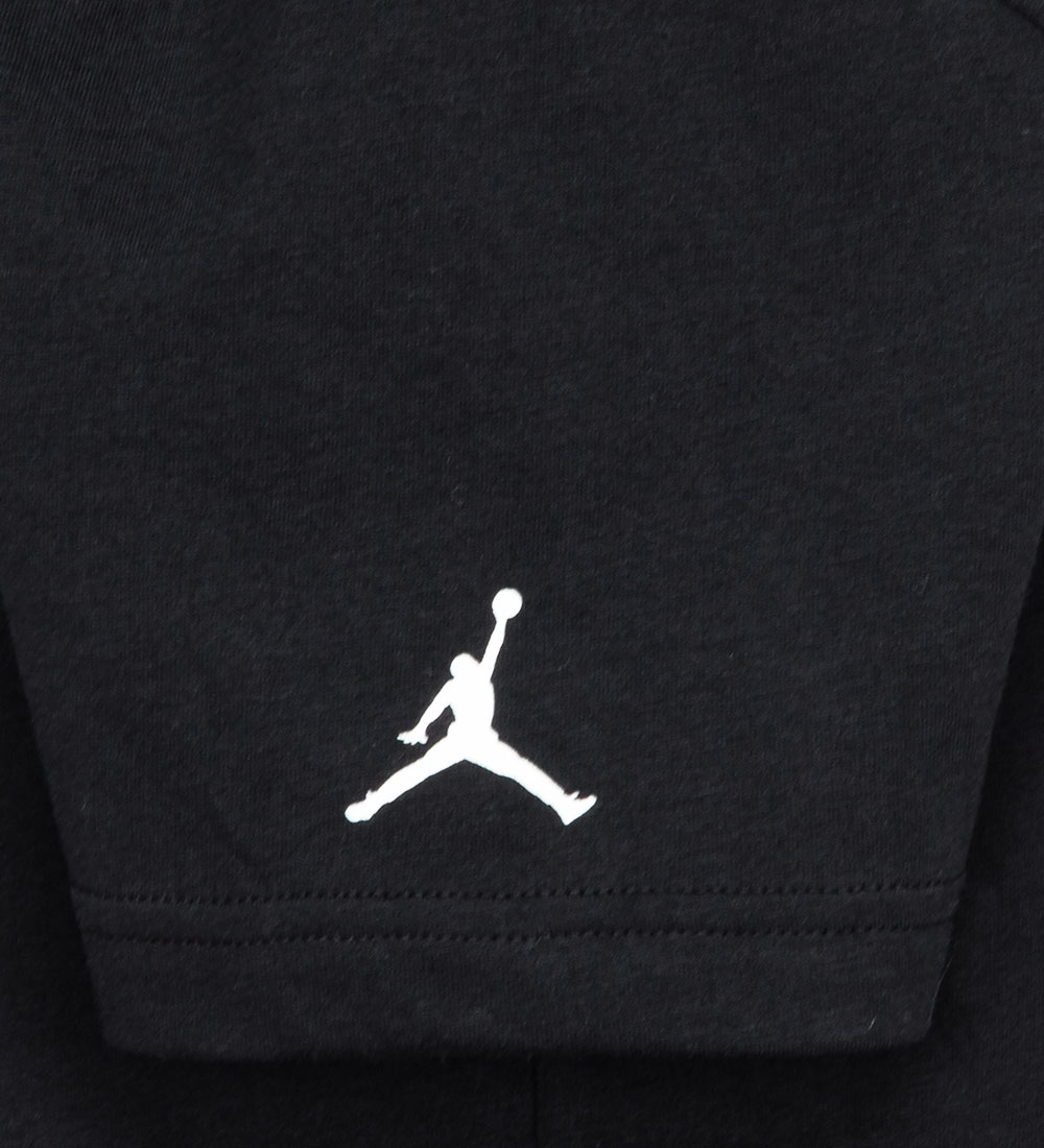 Jordan T-shirt - Glow In The Dark - Sort m. Print