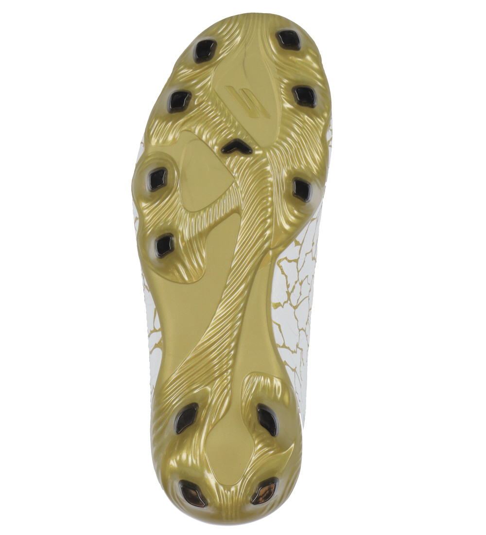 Skechers Fodboldstøvler - Skx_1.5 JR Youth FG - Hvid/Guld