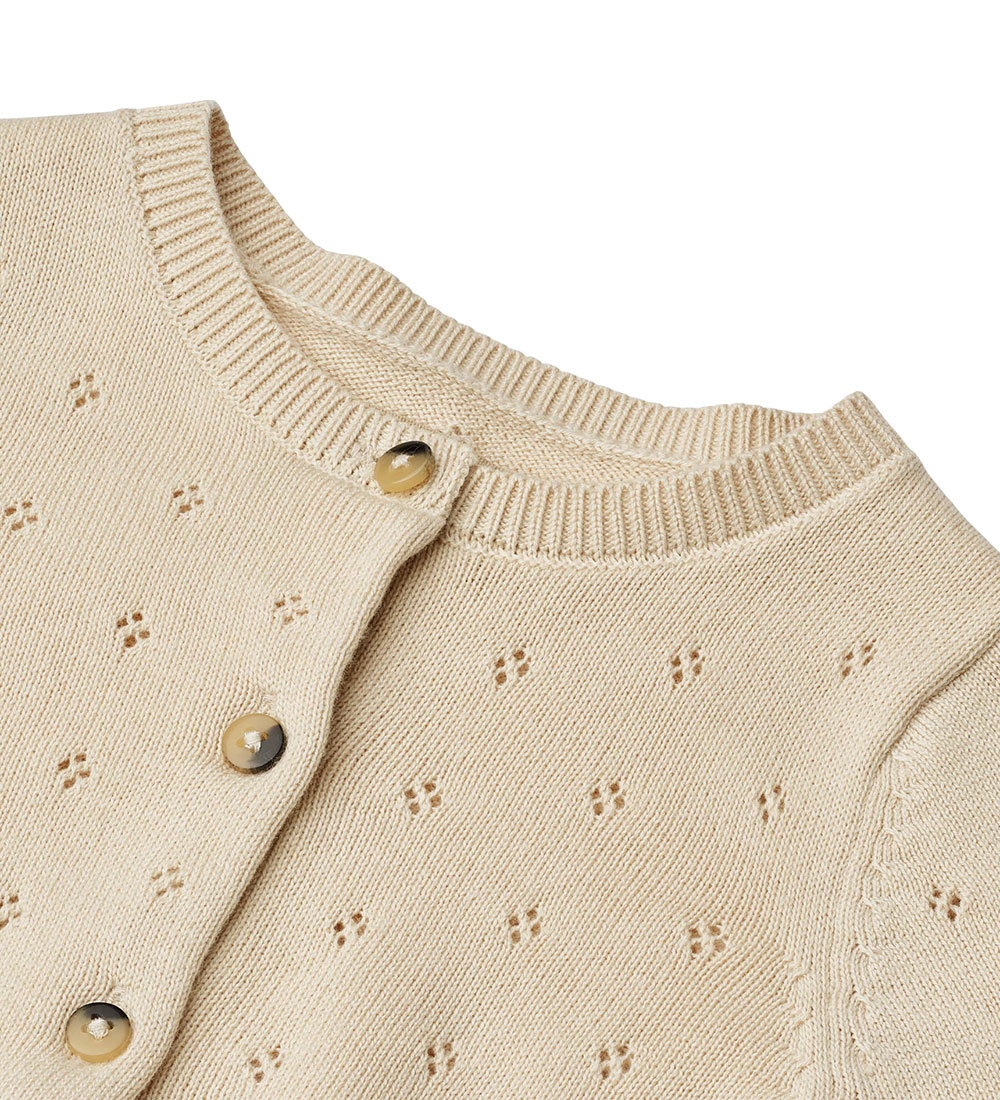 Wheat Cardigan - Strik - Maia - Sandshell