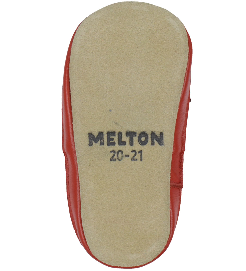 Melton Skindfutter - Ladybug - Pompeian Red