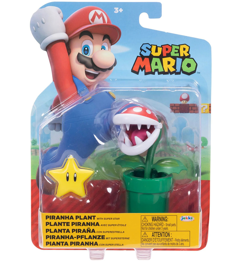 Super Mario Figur - 11 cm - Piranha Plant