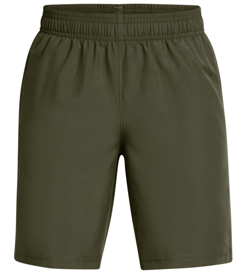 Under Armour Shorts - Tech Woven Wordmark - Marine Green