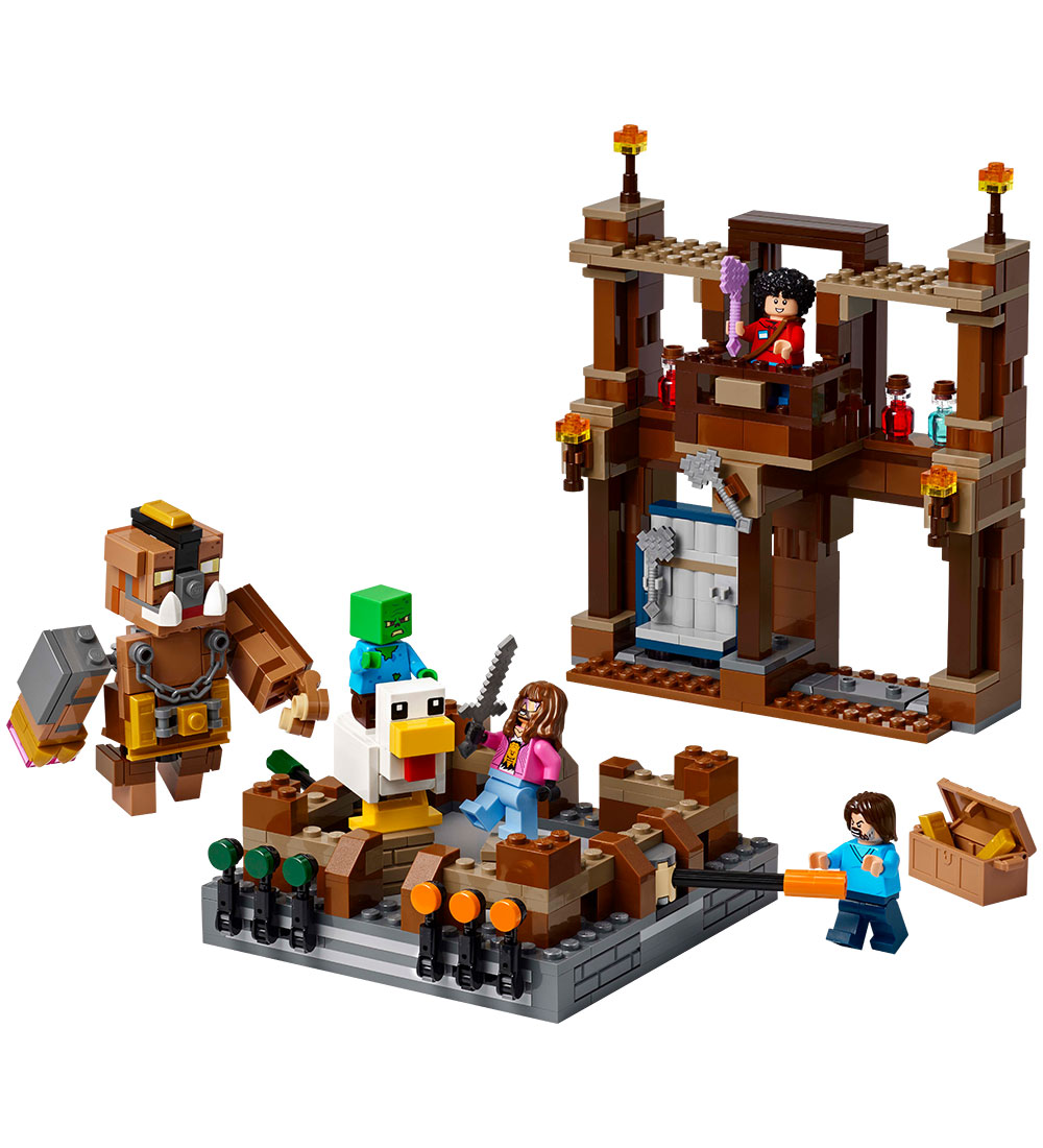 LEGO® Minecraft - Skovpalæets Kampring 21272 - 491 Dele