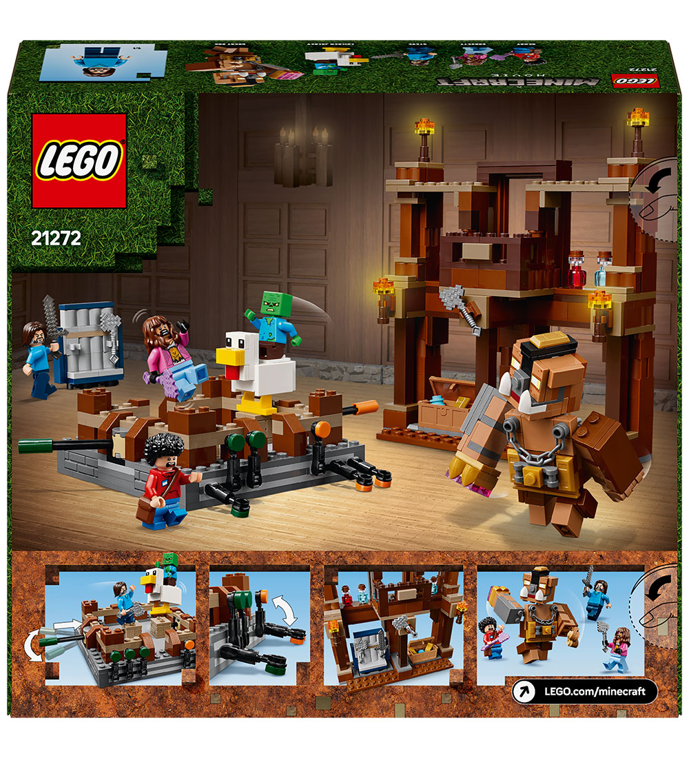 LEGO® Minecraft - Skovpalæets Kampring 21272 - 491 Dele