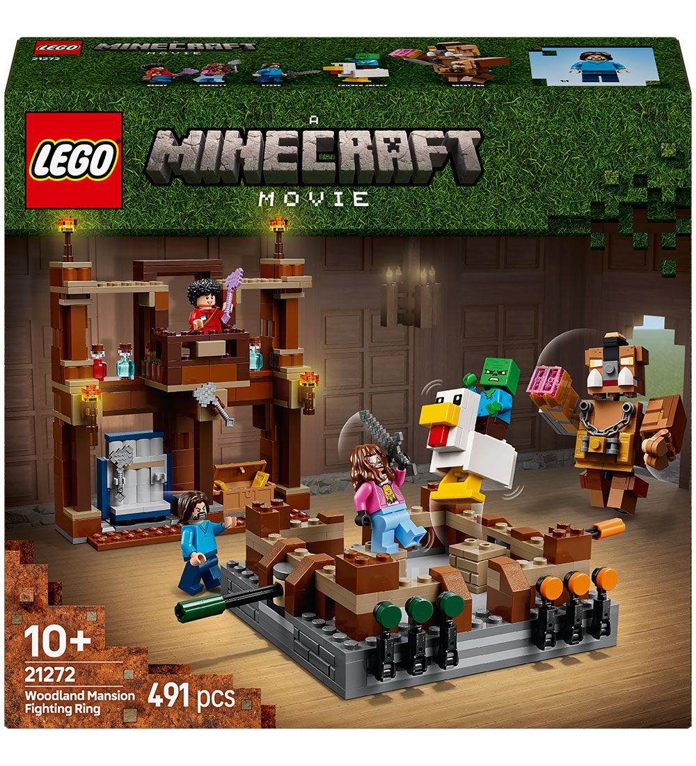 LEGO® Minecraft - Skovpalæets Kampring 21272 - 491 Dele