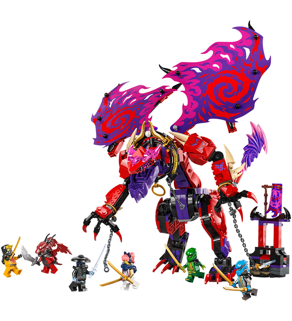 LEGO® Ninjago - Kaosdragen Thunderfang 71832 - 668 Dele
