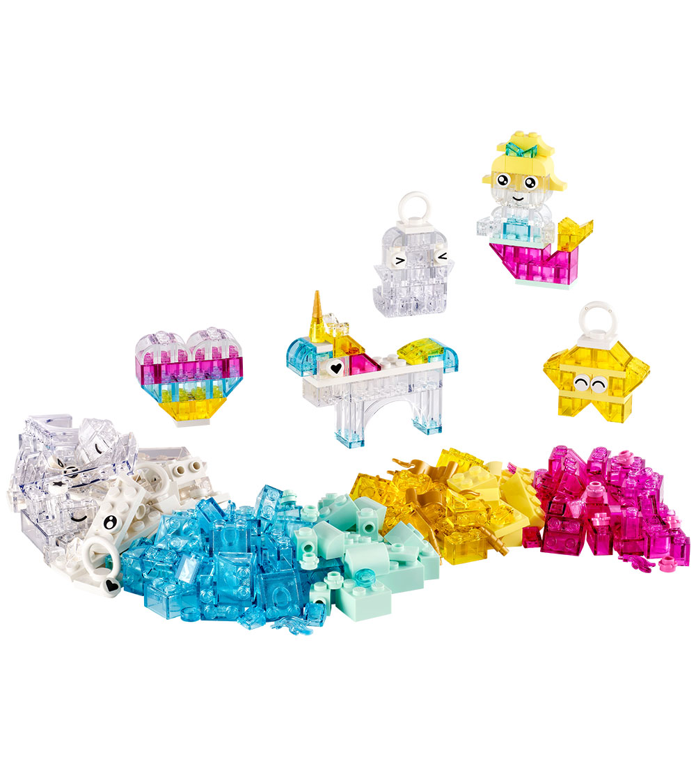LEGO® Classic - Magiske Gennemsigtige Klodser 11040 - 340 Dele