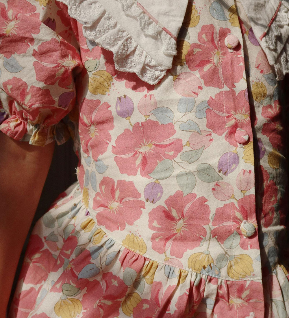 Konges Sløjd Skjorte - Coeur Collar - Fleur Anglaise