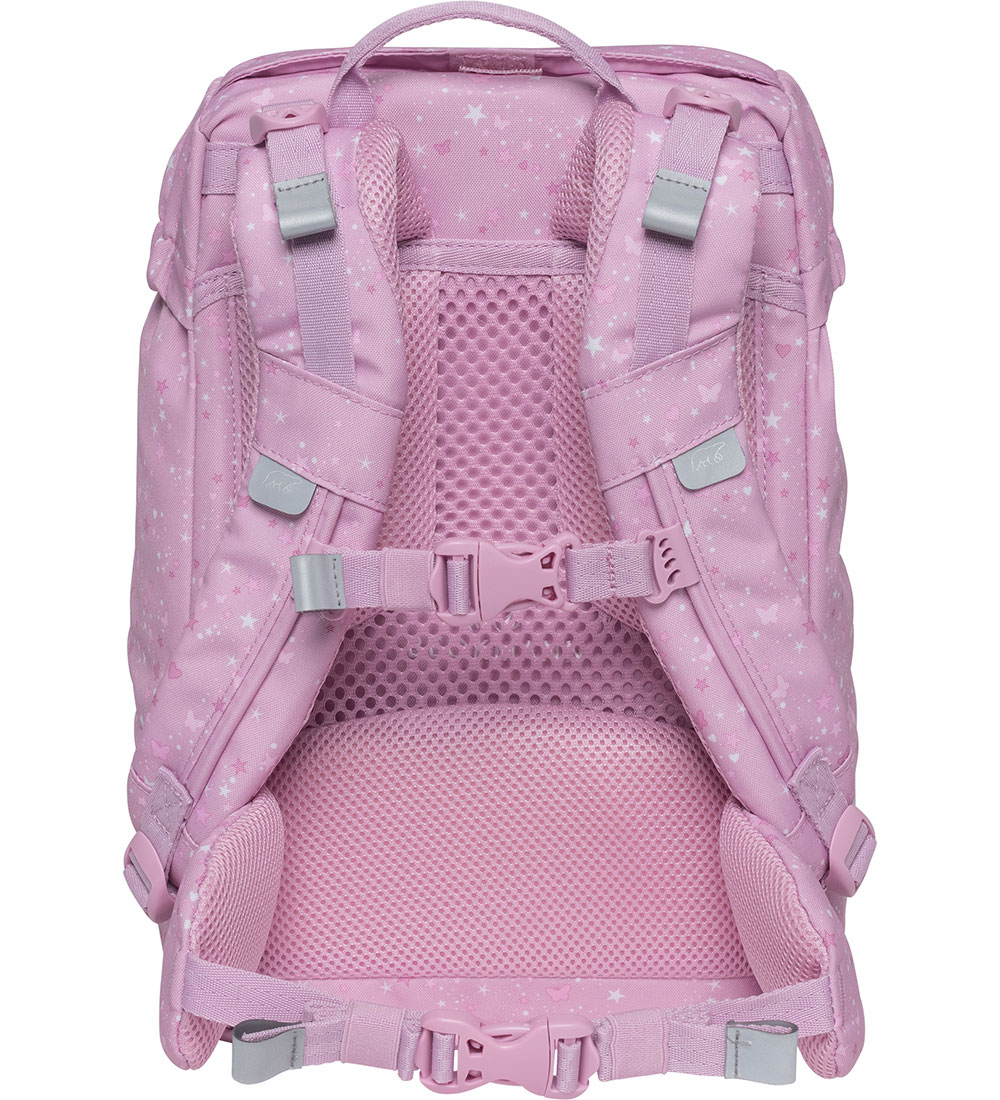 Beckmann Skoletaskesæt - Classic - Rosie - Pink