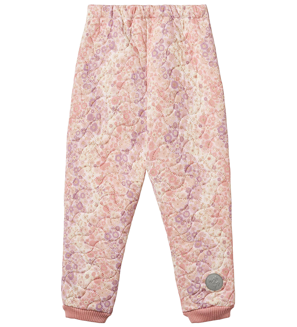 Wheat Termobukser - Alex - Lilac Flower Rainbow