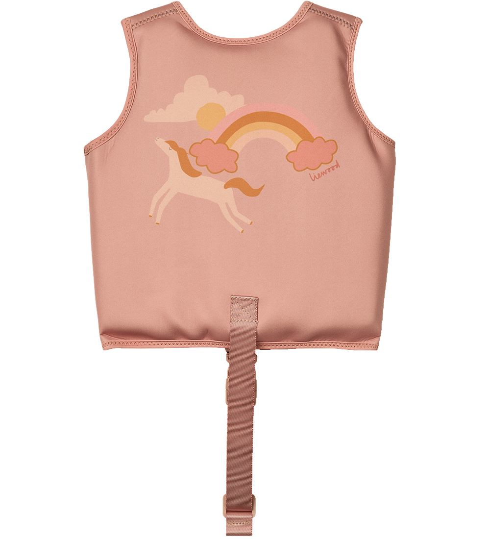 Liewood Svømmevest - 11-15 kg - Dove - Dream/Tuscany Rose