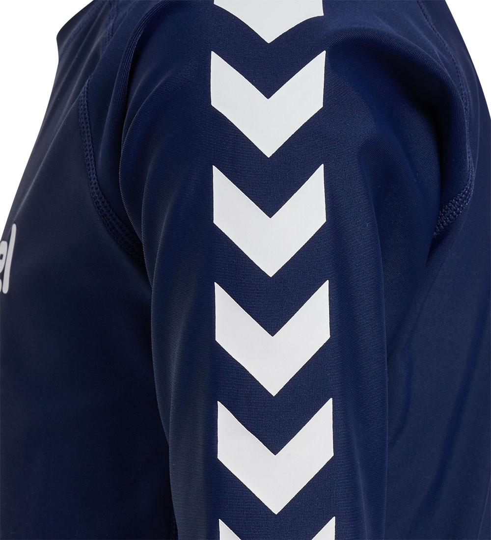 Hummel Badebluse - UV40+ - HmlFiji - Navy Blue