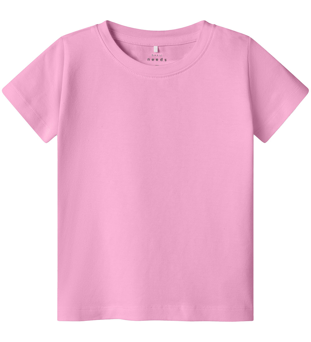 Name It T-shirt - NmfVibbi - 3-pak - Pastel Yellow/Pink Frosting