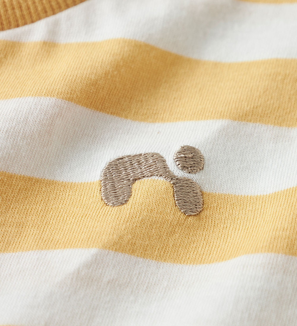 Name It T-shirt - NmmFridy - Buff Yellow m. Striber