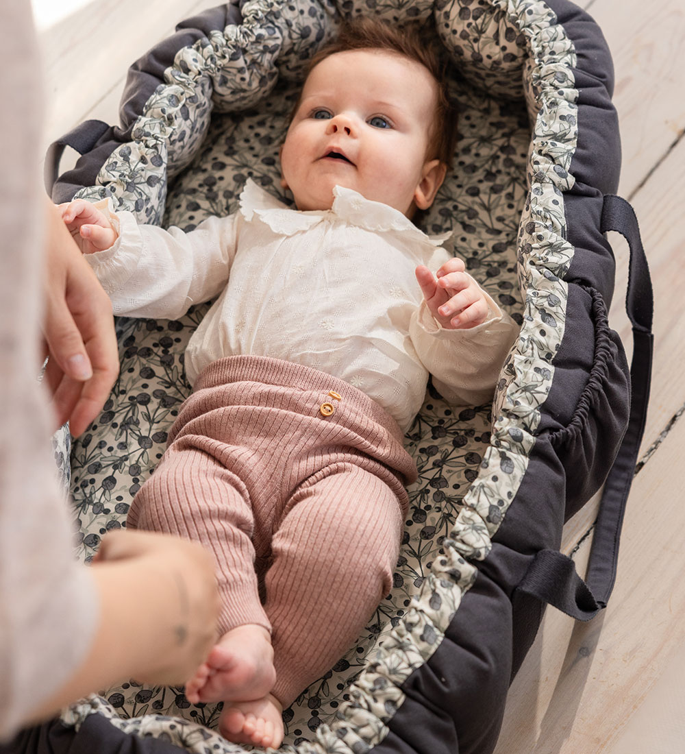 Sebra Babynest - 3-i-1 - Blue Olive