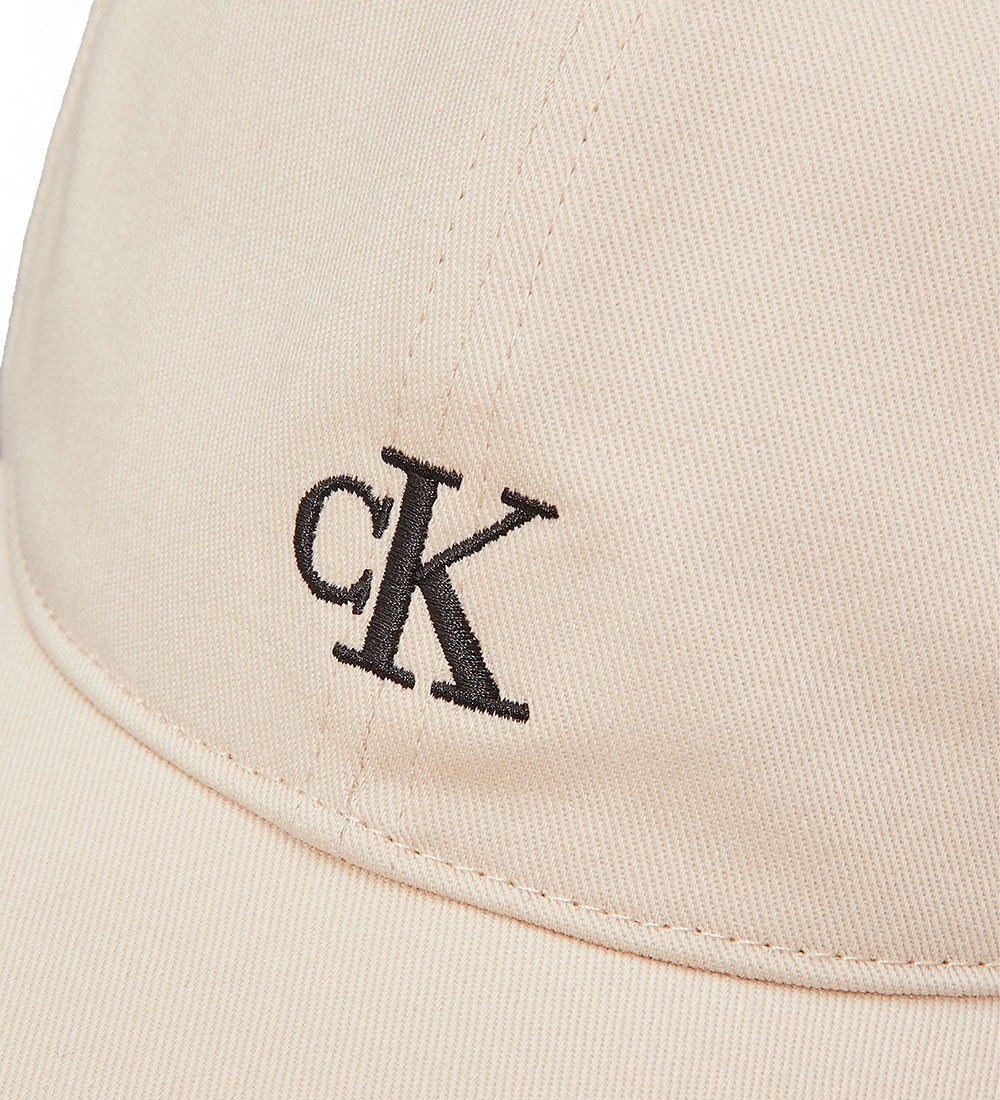 Calvin Klein Kasket - Monogram Baseball - Oyster Grey