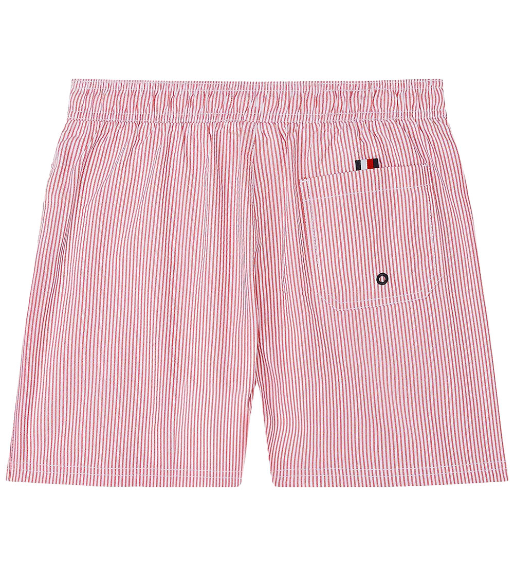 Tommy Hilfiger Badeshorts - Ithaca White/Medium Red