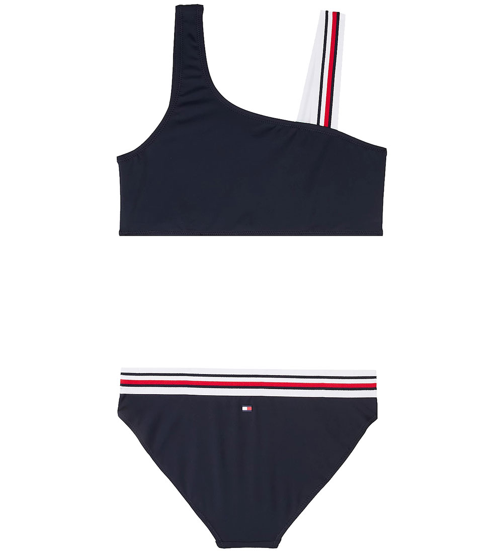 Tommy Hilfiger Bikini - One Shoulder - Desert Sky Blue