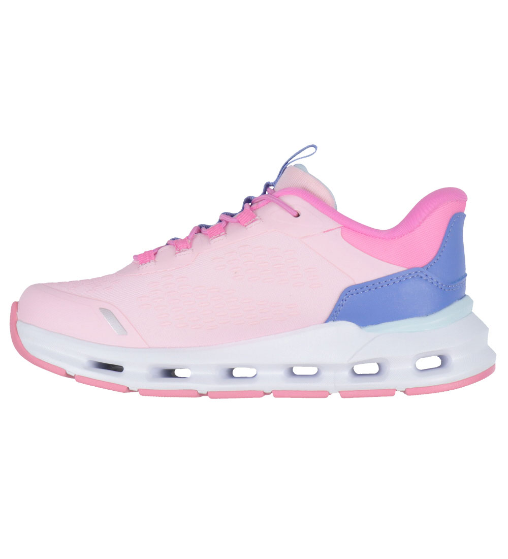 Skechers Sko - Glide Step Vista Lane - Pink/Blå