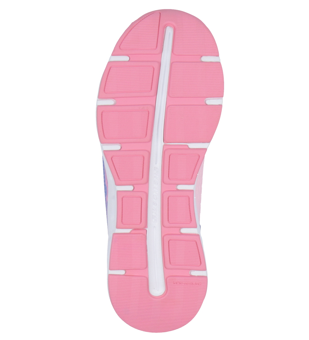 Skechers Sko - Glide Step Vista Lane - Pink/Blå