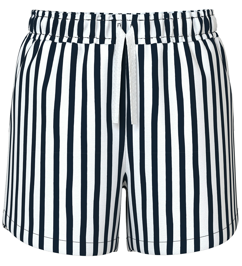 Name It Shorts - Noos - NkfVigga - Brigth White/Dark Sapphire