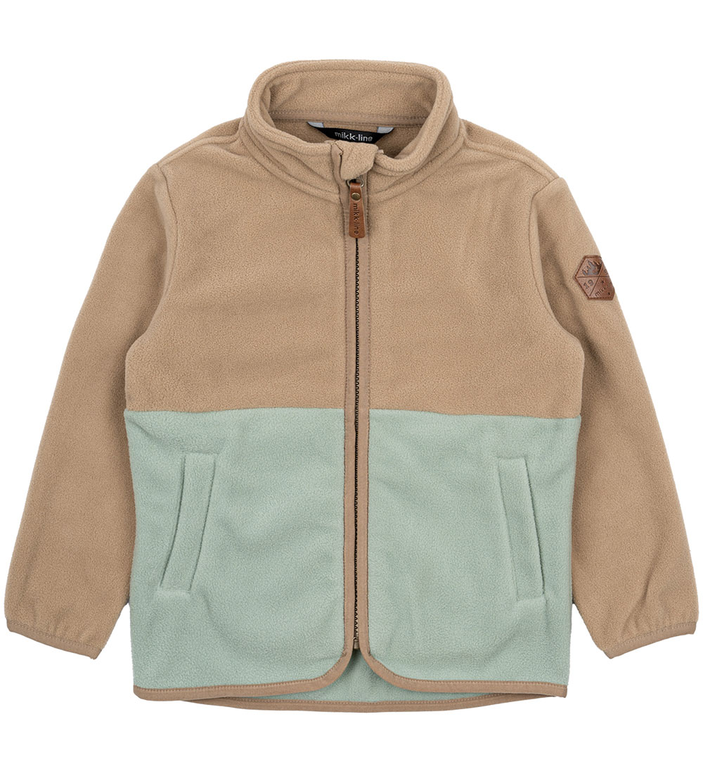 Mikk-Line Fleecejakke - Recycled - Kelp