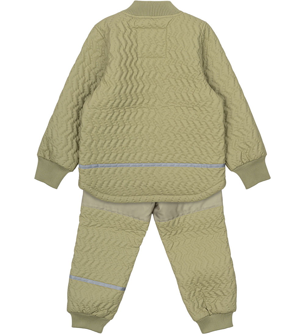 Mikk-Line Termotøj - Duvet - Coated - Gray Green