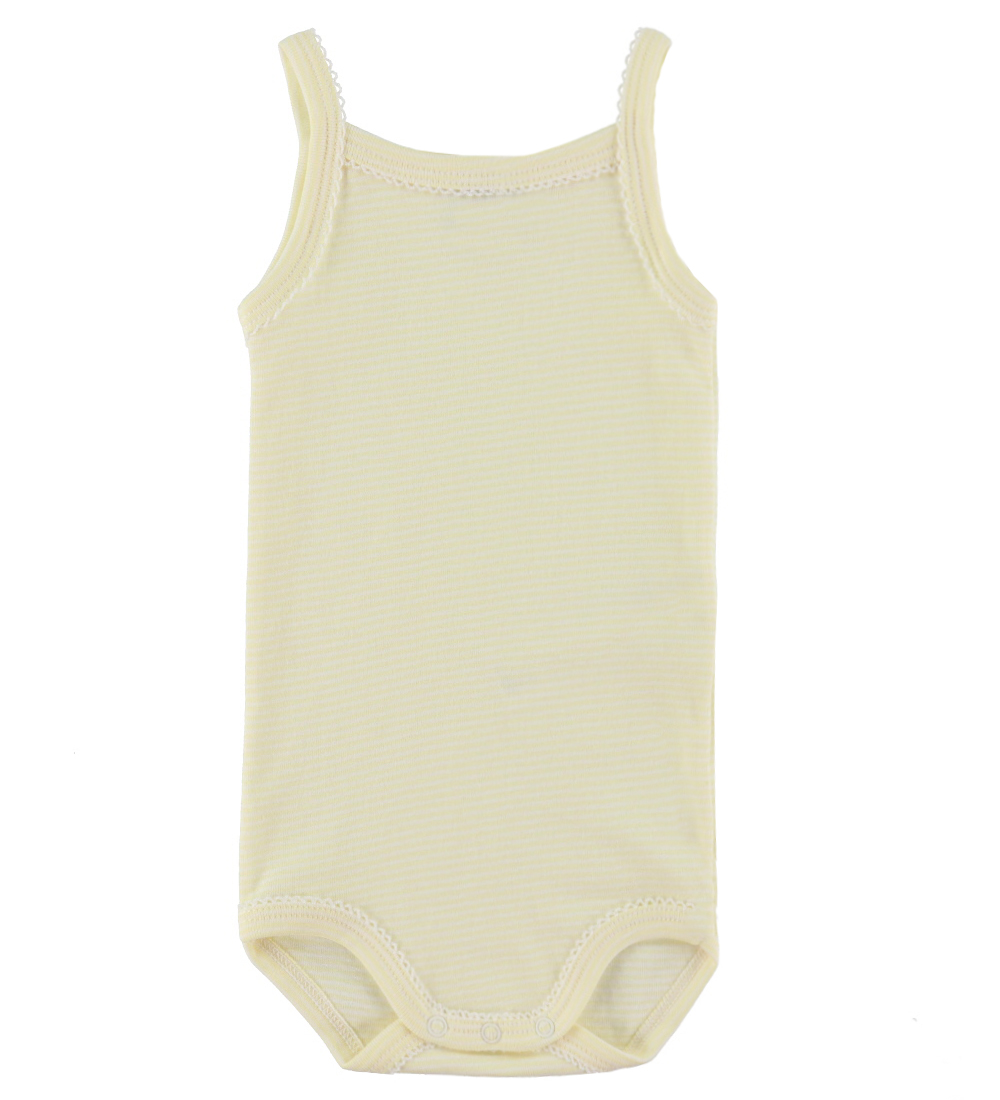 Petit Bateau Bodyer u/æ - 3-pak - Hvid/Orange