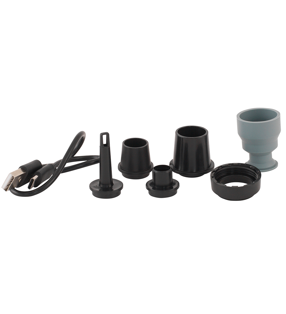 Easy Camp Pumpe - Genopladelig - Allium - Sort