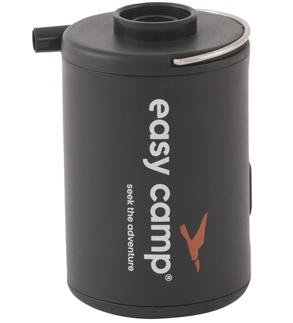 Easy Camp Pumpe - Genopladelig - Allium - Sort
