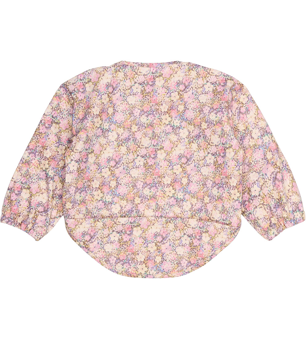 Mikk-Line - PU - Recycled - Bib - Blouse - AOP - Dusk