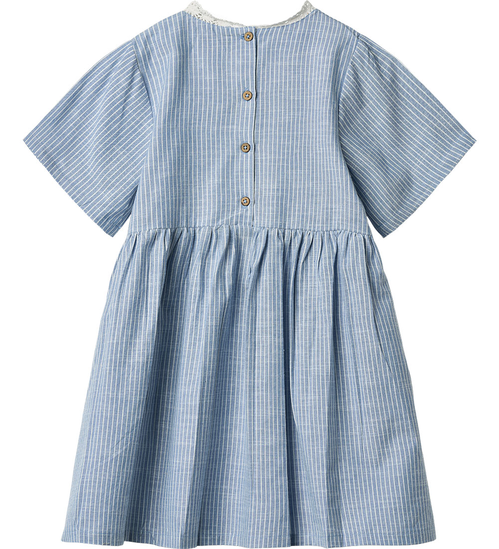 Wheat Kjole - Elma - Blue Stripe