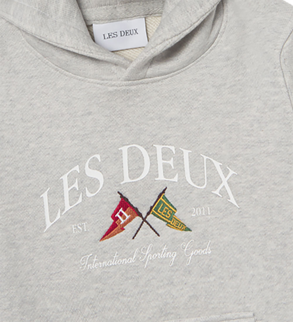 Les Deux Hættetrøje - Ivy League - Snow Melange