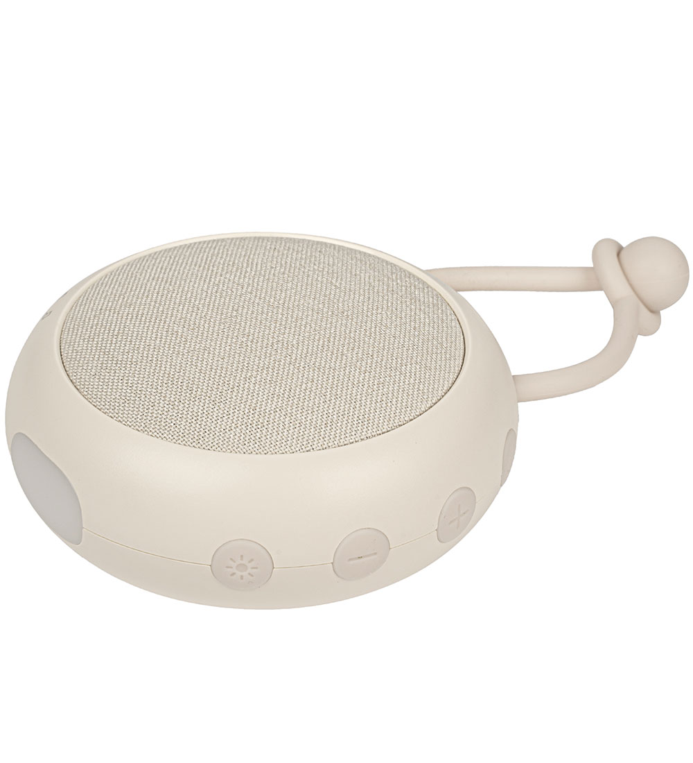 Moonboon White Noise Speaker m. Lyd/Lys - White Cream