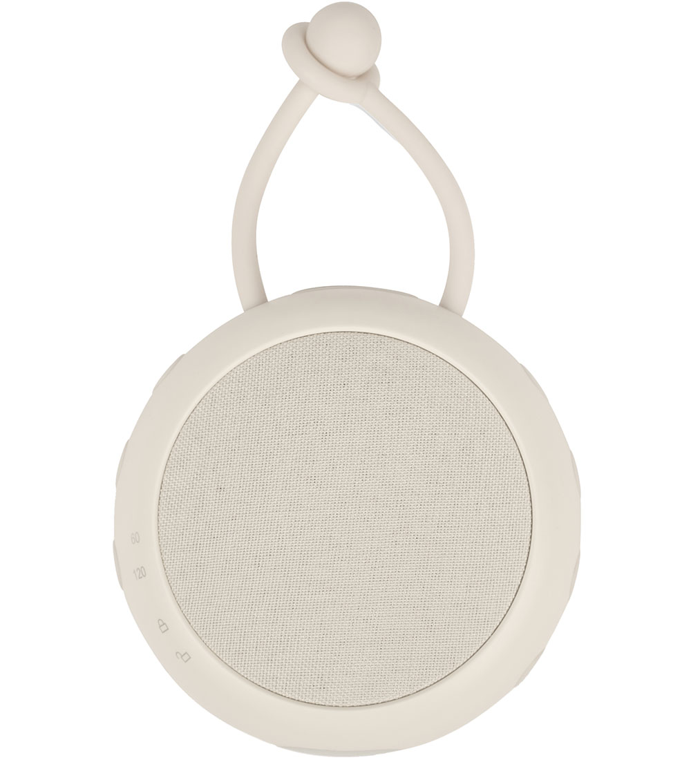 Moonboon White Noise Speaker m. Lyd/Lys - White Cream