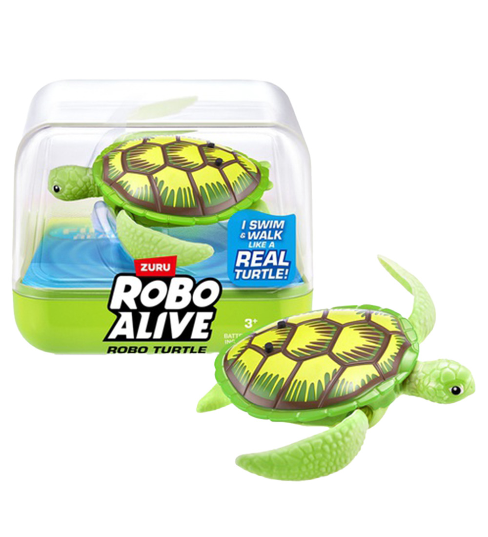 Robo Alive Badelegetøj - Robo Turtle - Grøn