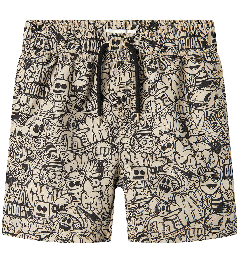 Name It Badeshorts - NkmZatoony - Pure Cashmere