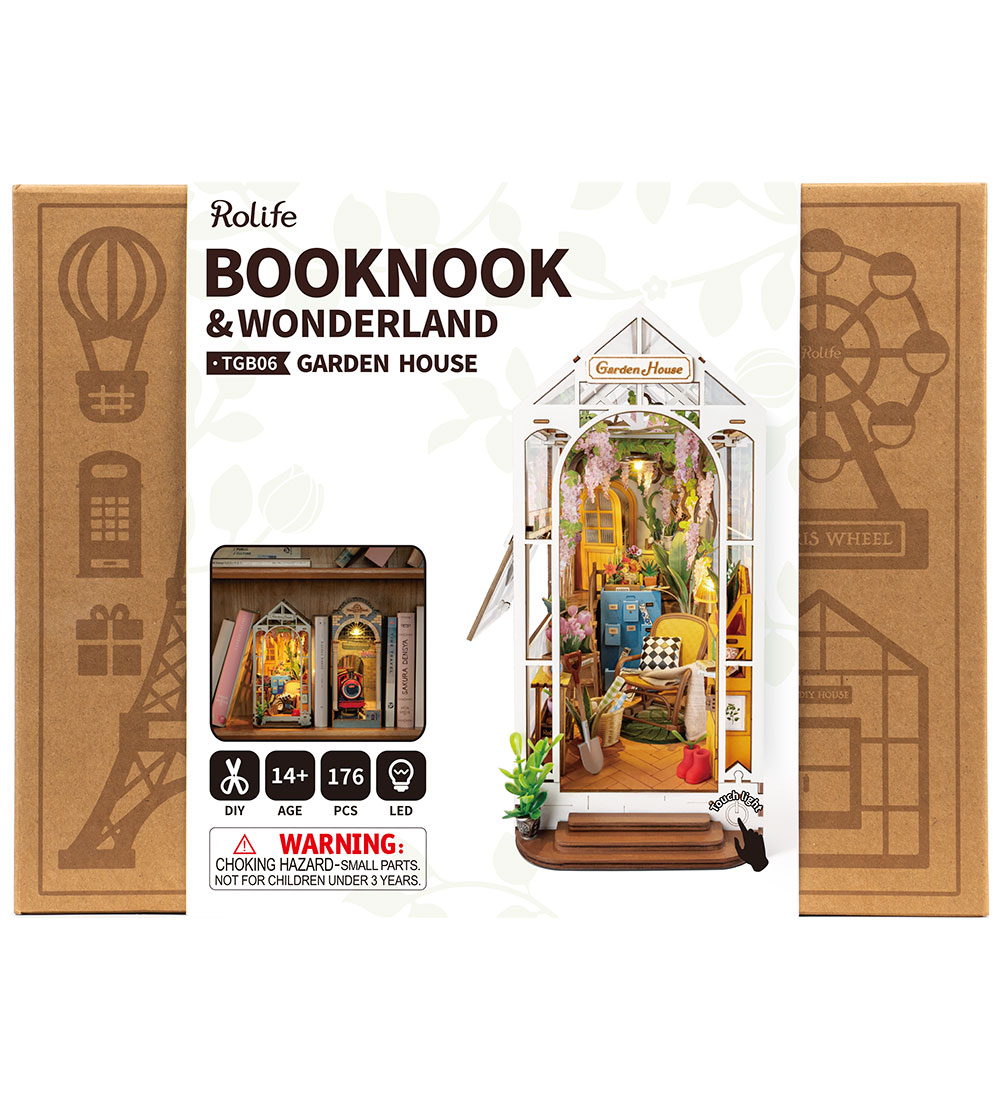 Rolife Miniature-diorama - DIY - Book Nook & Wonderland - Garden