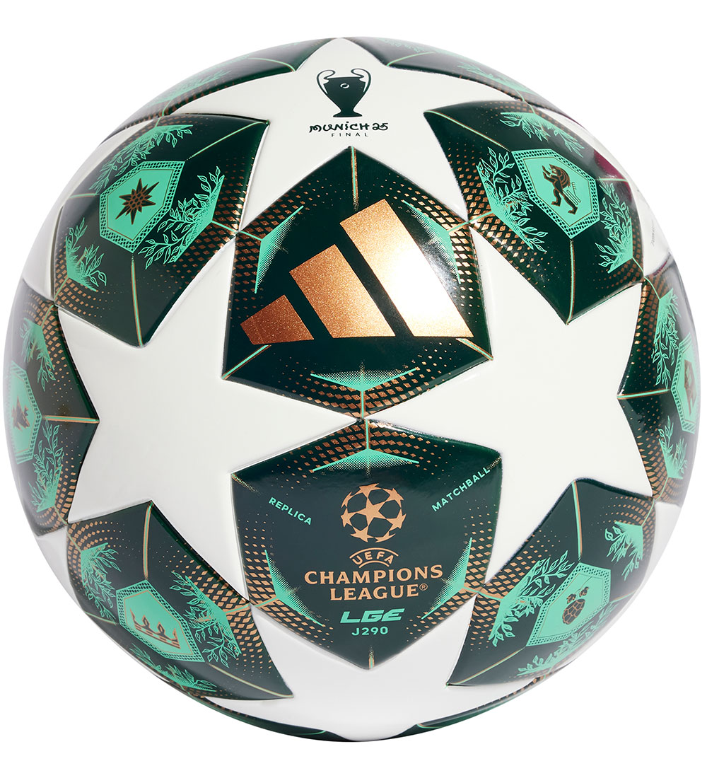 adidas Performance Fodbold - UCL LGE J290 - White/Shagrn/Sslime