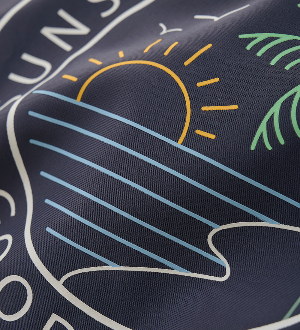 Color Kids Badebluse - Vintage Indigo