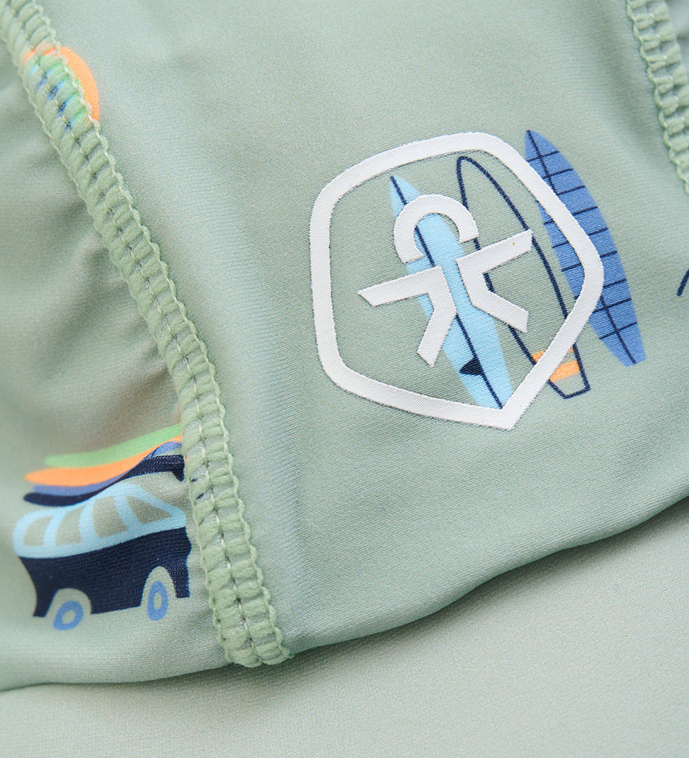 Color Kids Badehat - Iceberg Green
