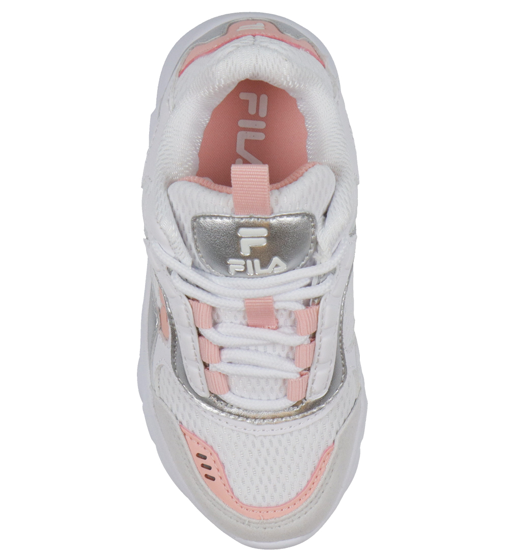 Fila Sko - Collene Logo Kids - Hvid/Silver