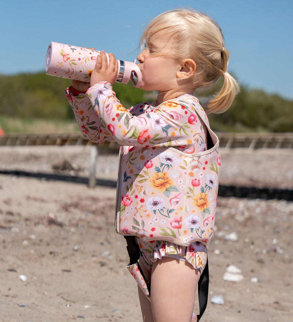 Filibabba Svømmevest - 3-4 År - UV50+ - Ocean Blossom