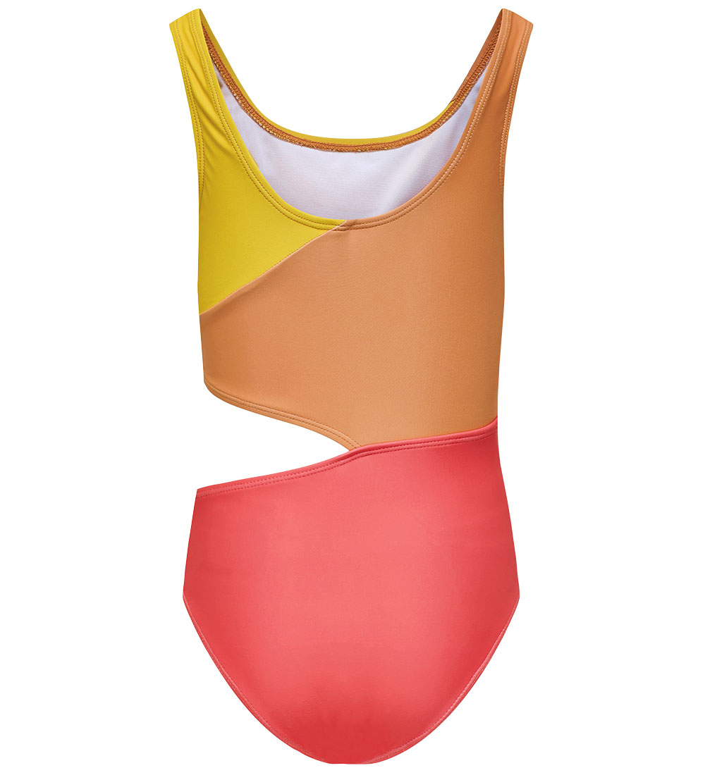 Kids Only Badedragt - KogSummer - Dubarry/Copper Tan/ Dandeloin